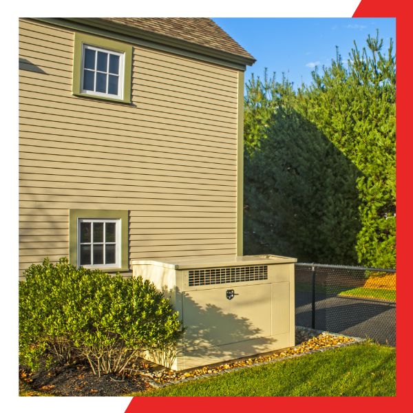 generator next to house